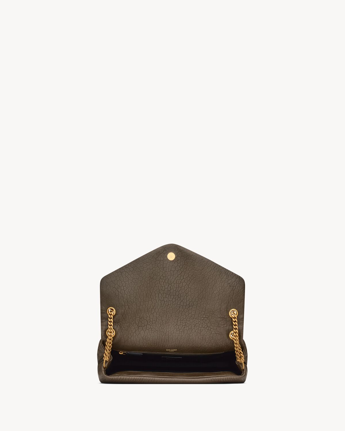 YSL Calypso Large in Grained Lambskin - Image 3